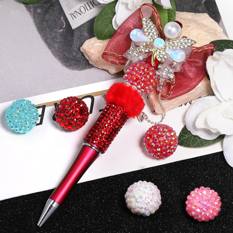 高品質で華やかな 手作りビーズペン