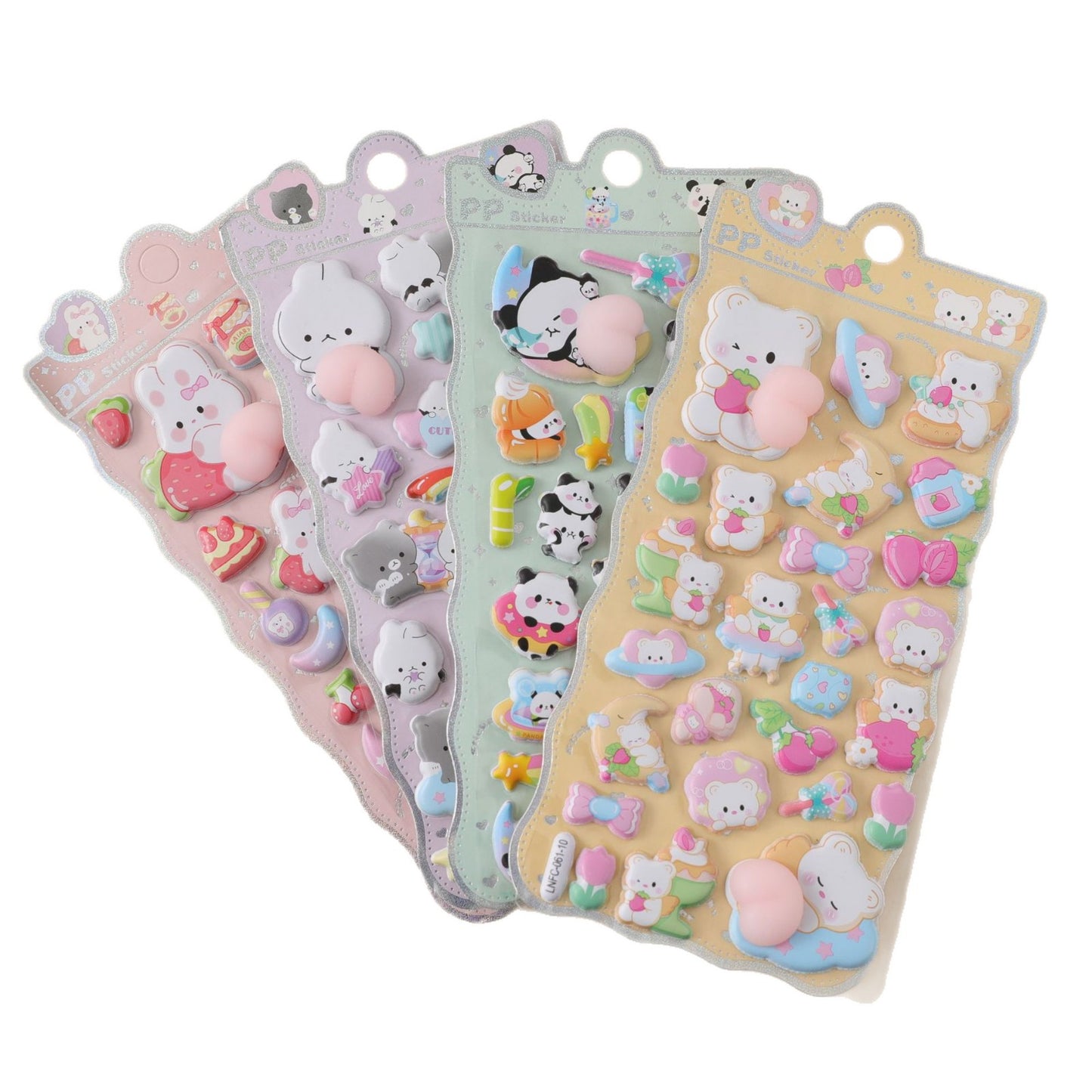 スイートピーチのポップアップステッカー