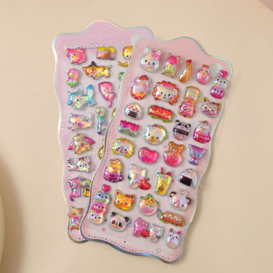 桃のシール  レーザー彫刻シール セット