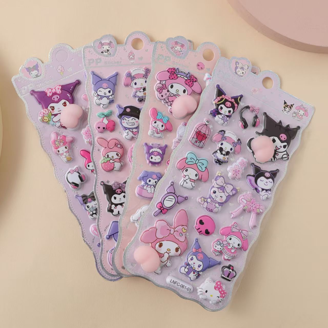 スイートピーチのポップアップステッカー