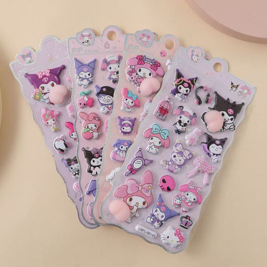 スイートピーチのポップアップステッカー