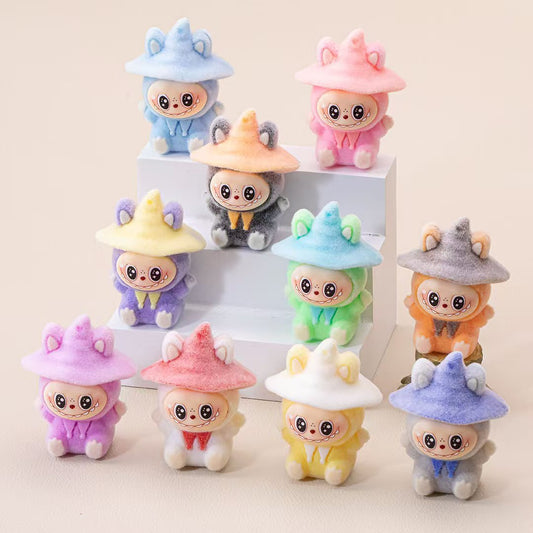 【ブブ】フロック魔法使いブブ DIYキーホルダーアクセサリーパーツ