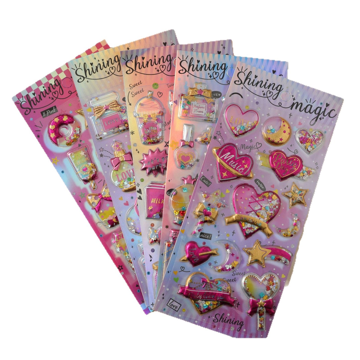 スイートピーチのポップアップステッカー