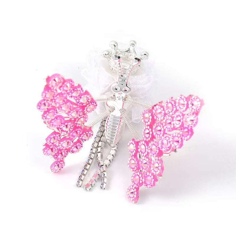 華やかな蝶型ビーズのDIYペンアクセサリー