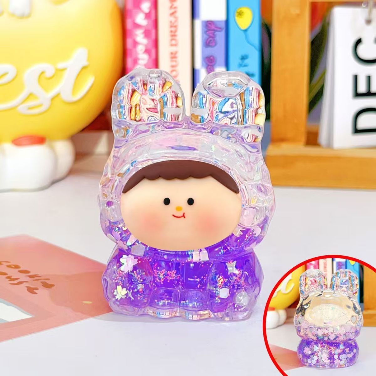 超巨大サンドアート リリスフィギュア 机の上オブジェ」