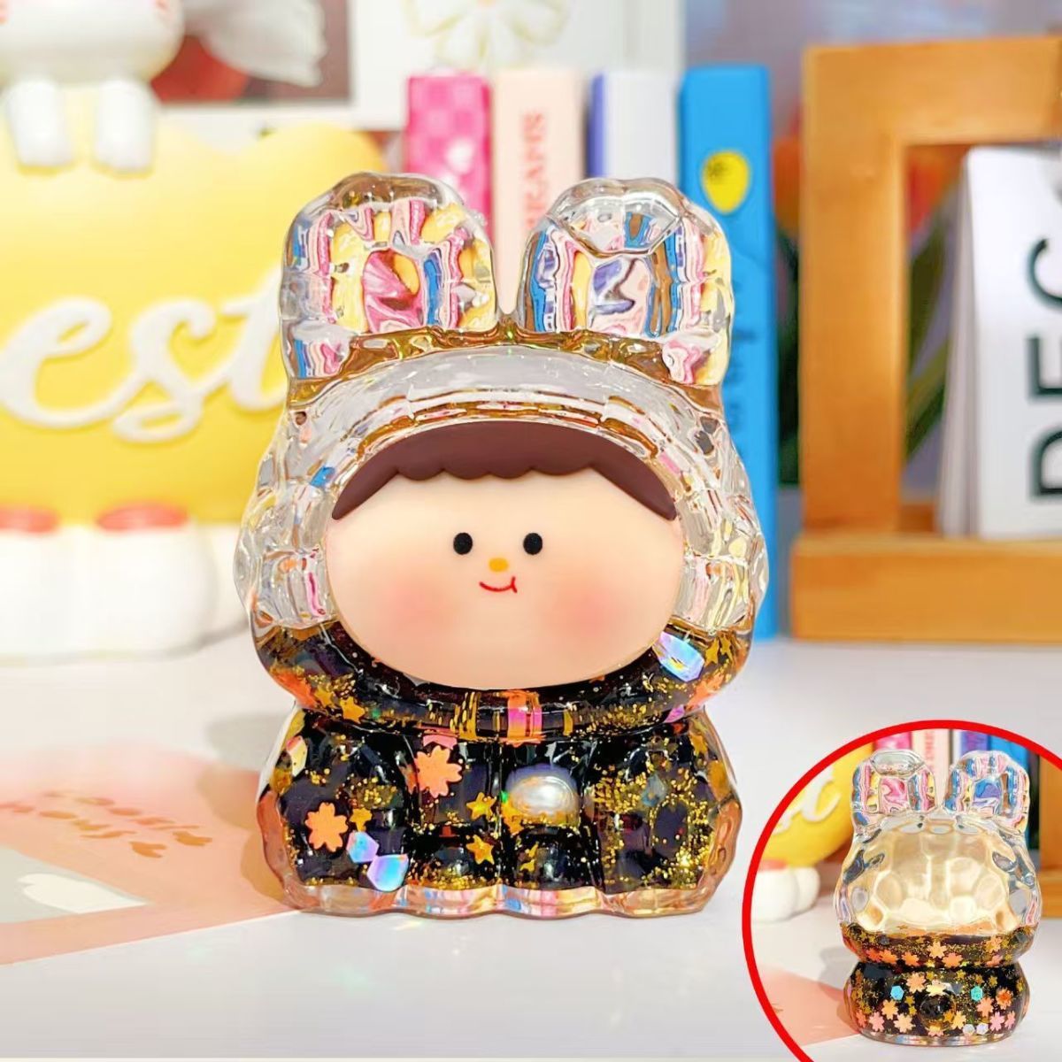 超巨大サンドアート リリスフィギュア 机の上オブジェ」