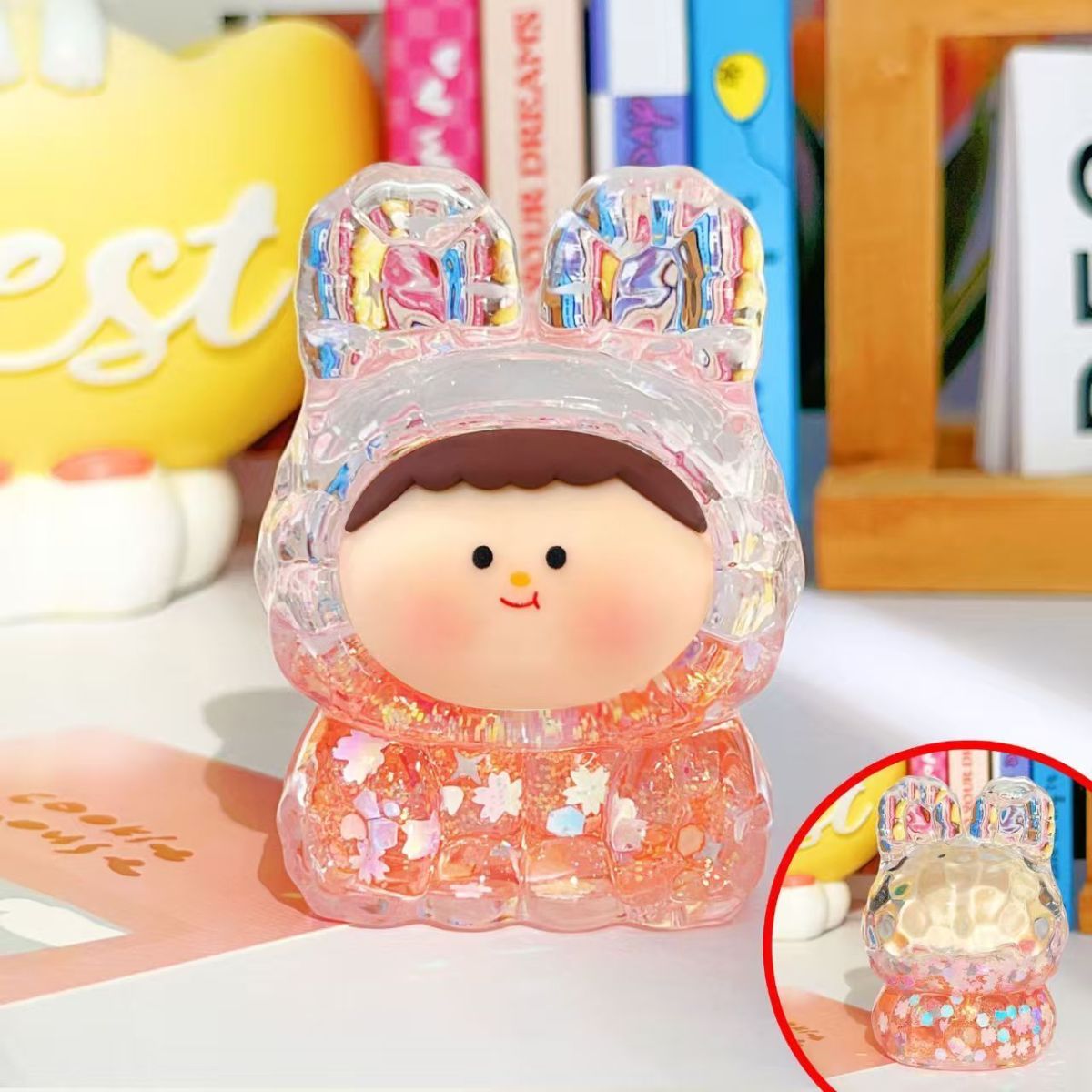 超巨大サンドアート リリスフィギュア 机の上オブジェ」